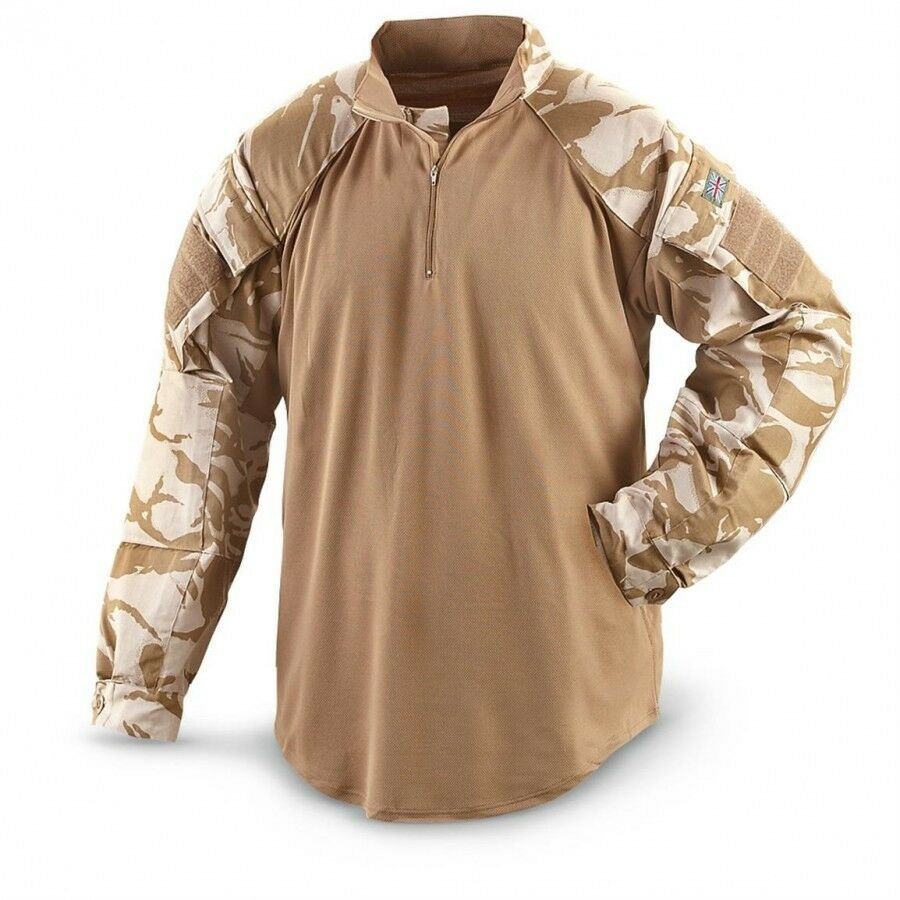 British British Under Body Shirt Ubac Desert Camo Problema militar nuevo