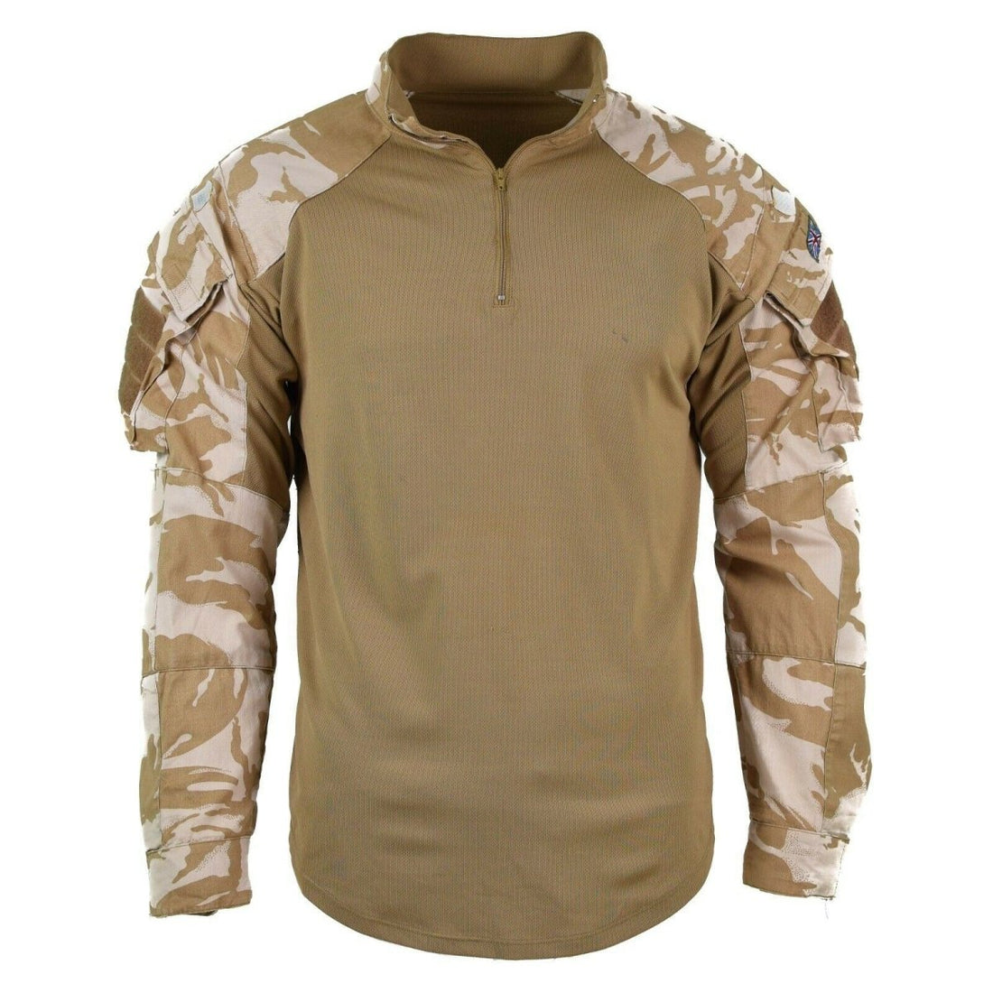 Original británico debajo de la camisa de cuerpo Ubac Desert camuflage problema militar