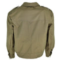 Tropas de campo del ejército búlgaro original lienzo Ike chaqueta OD Procidente militar