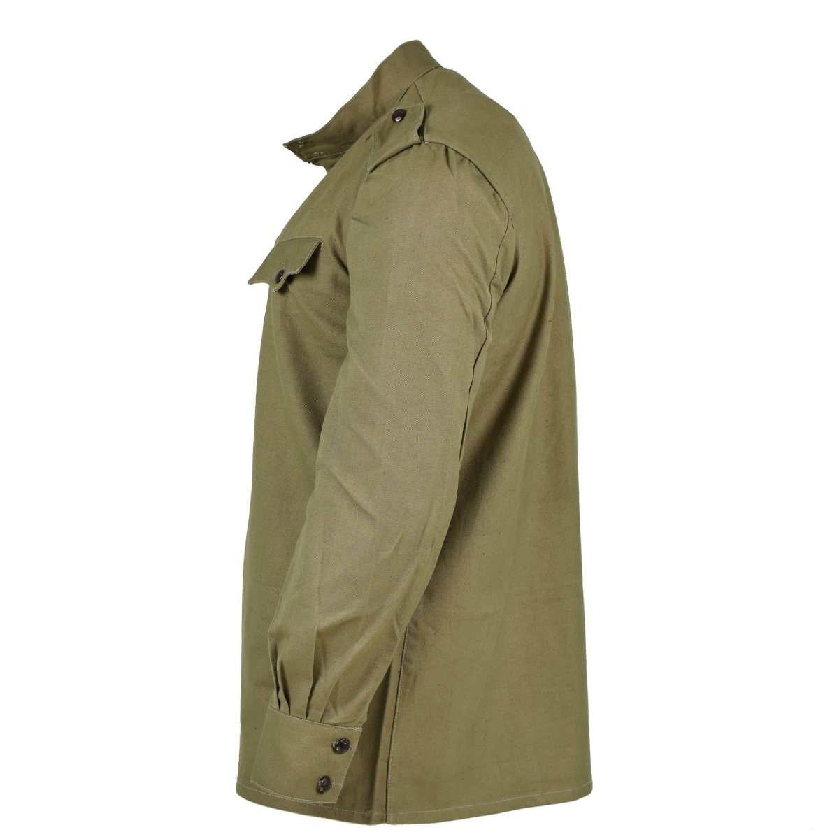 Ejército búlgaro original Olive Camiseta Camisa de camisa Combate Manga larga militar
