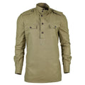 Ejército búlgaro original Olive Camiseta Camisa de camisa Combate Manga larga militar