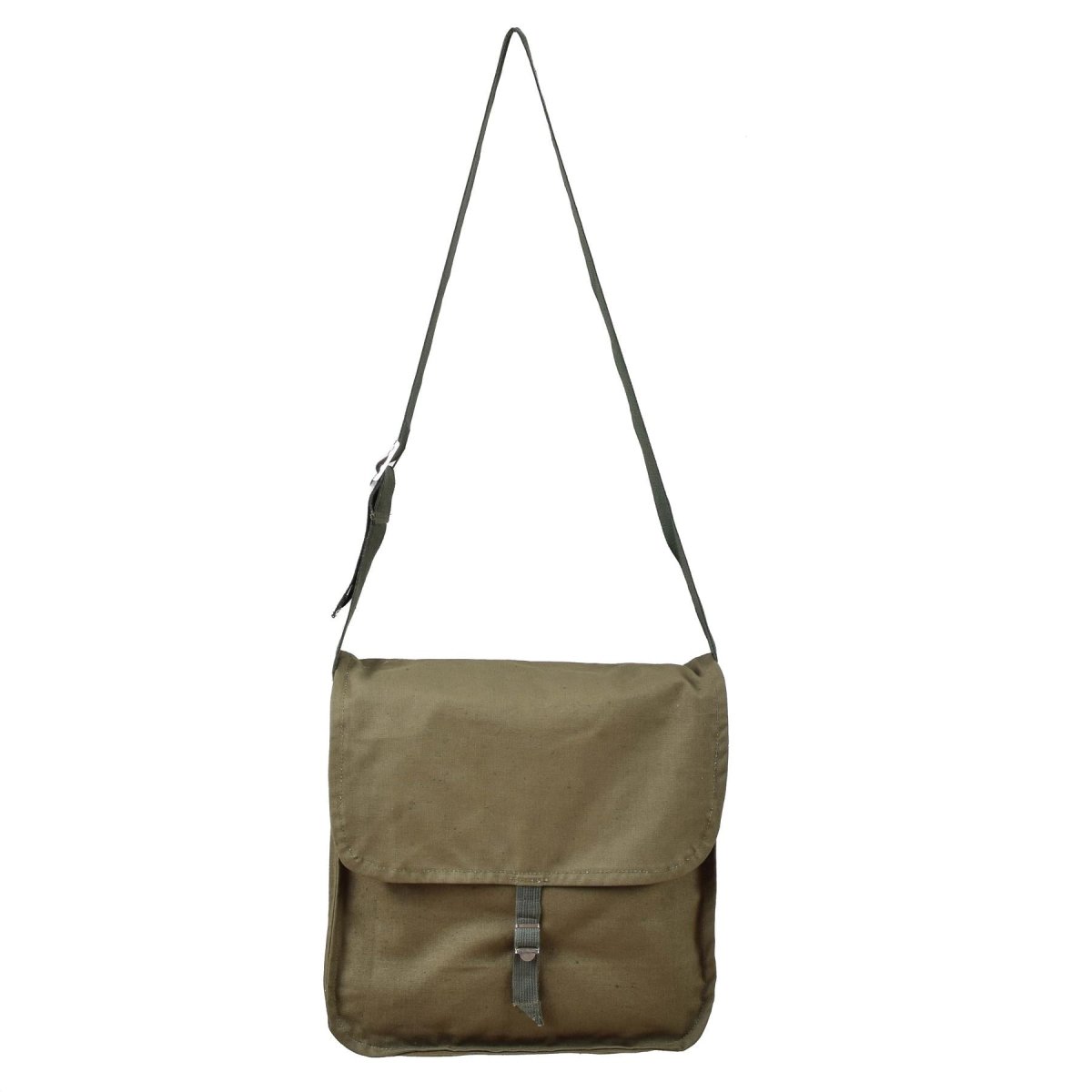 Bolso de hombro de oliva del ejército búlgaro original Correa ajustable Viajes al aire libre NUEVO
