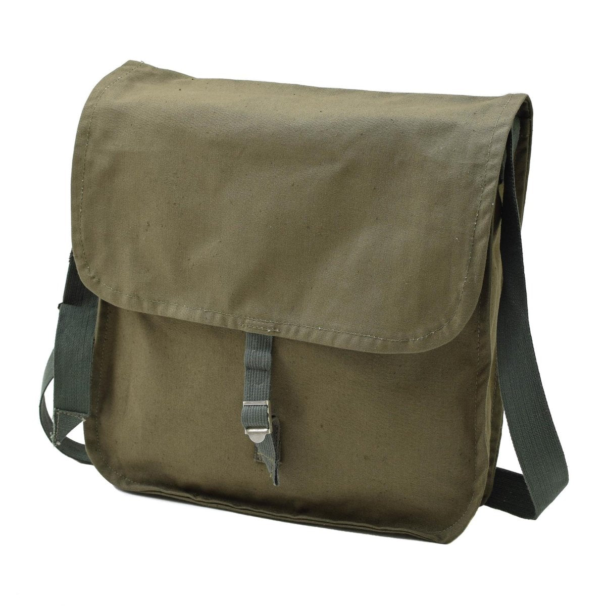 Bolso de hombro de oliva del ejército búlgaro original Correa ajustable Viajes al aire libre NUEVO