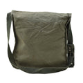 Bolso de hombro de oliva militar búlgaro original correa ajustable viajes al aire libre