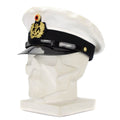 Oficiales del ejército alemán original de BW CAP CAP FORAGE DE VISIÓN HABE PIECHO ARMAJA NAVAL