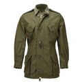 Chaqueta de campo original del ejército canadiense, excedente militar de combate, verde oliva