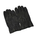 Guantes de cuero de combate del ejército checo original. Cuero negro genuino nuevo