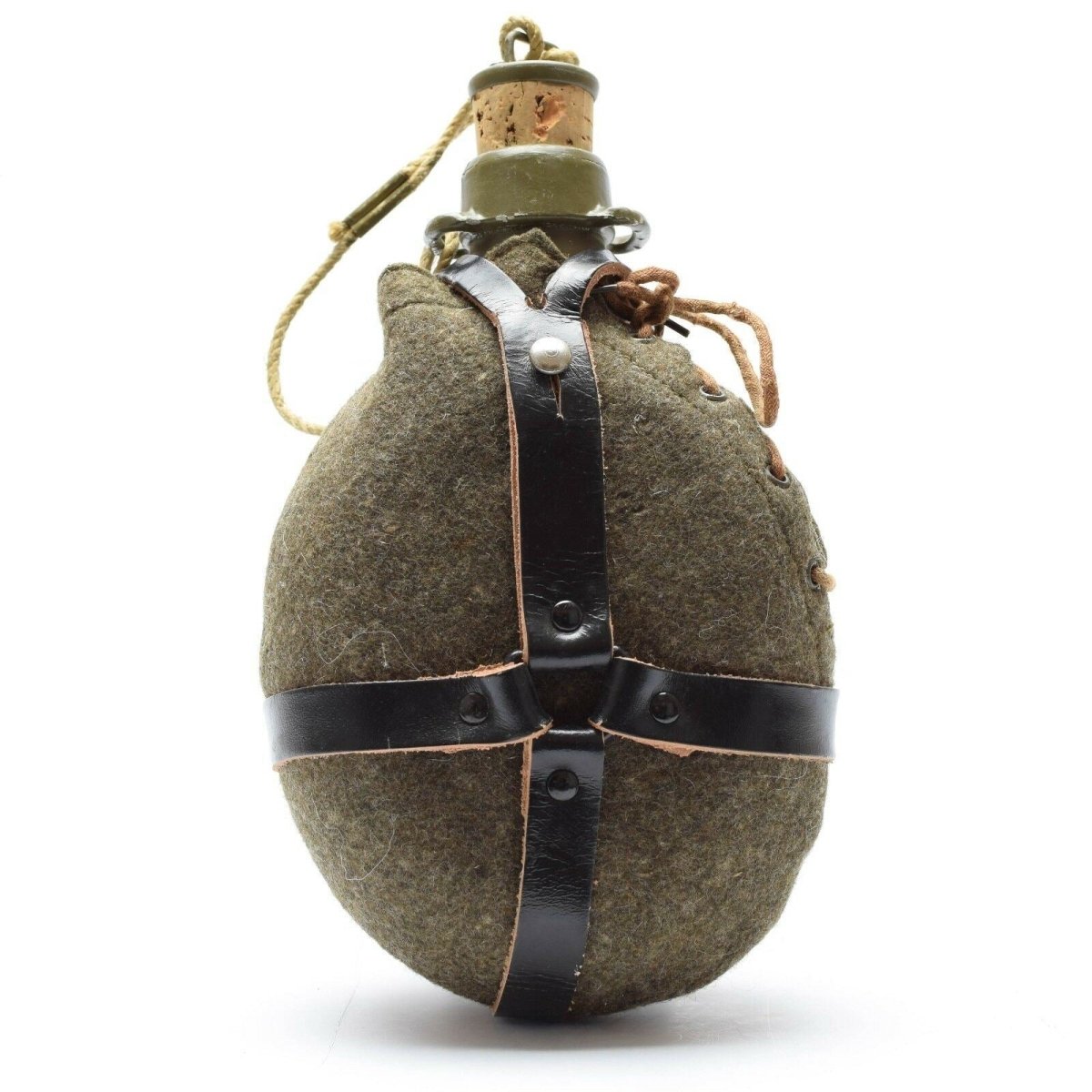 Frasco de bebida del ejército checo original M60 Botella de agua Cantina Cork Plug Stopper