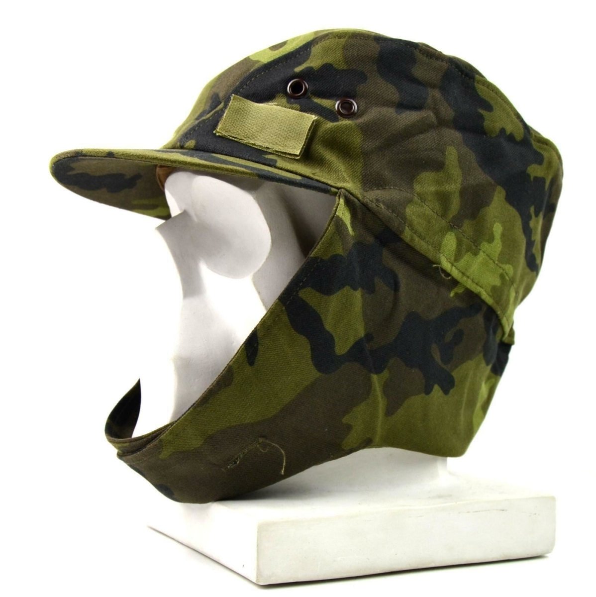 Capítulo militar del ejército checo original M 95 CAMO CZ CARCELA Combate Hat bosque NUEVO