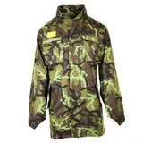 Combate militar del ejército checo original CZ 95 CAMO CAMPO DE CAMPO PARKA NUEVO
