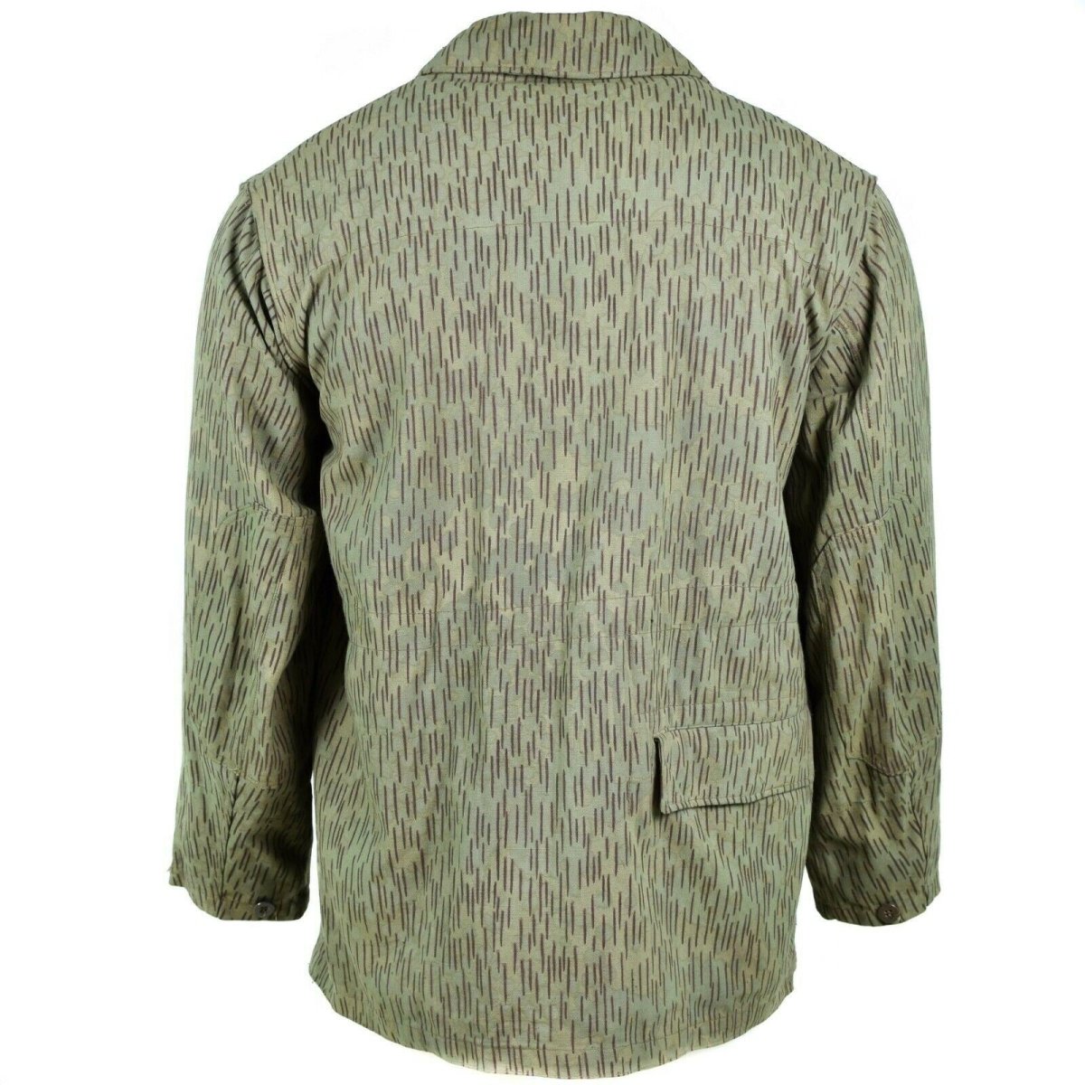 Combate militar del ejército checo original M60 Jacket de campo Parka Drop de lluvia Camuflaje