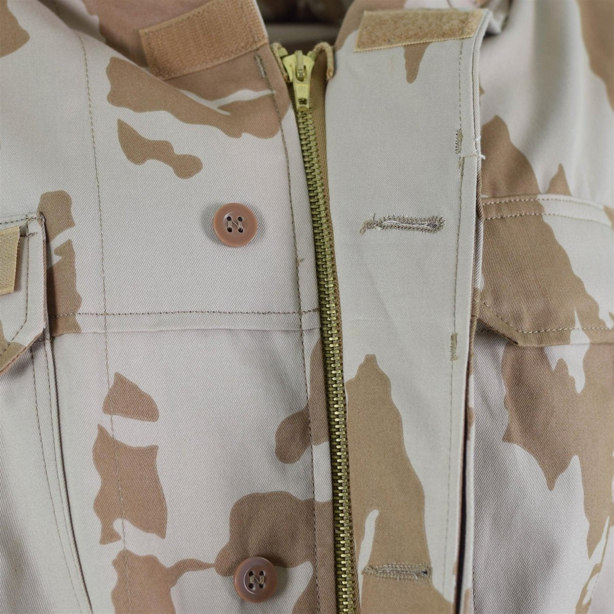 Chaqueta parka a prueba de viento original del ejército checo bdu desert camo excedente militar nuevo