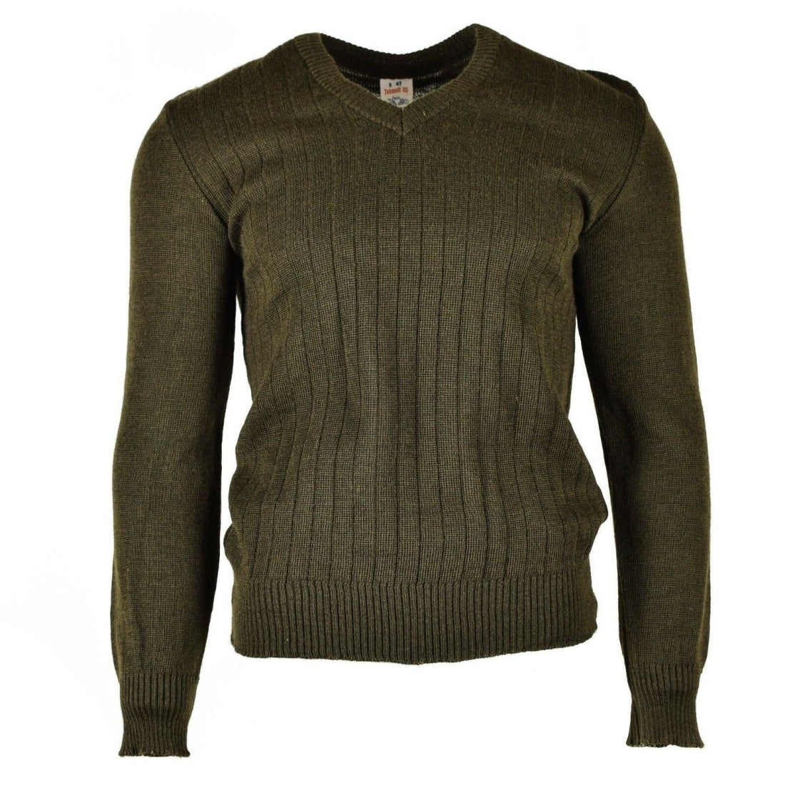 Páramo de ejército checo original M85 Séter de cuello en V marrón nuevo