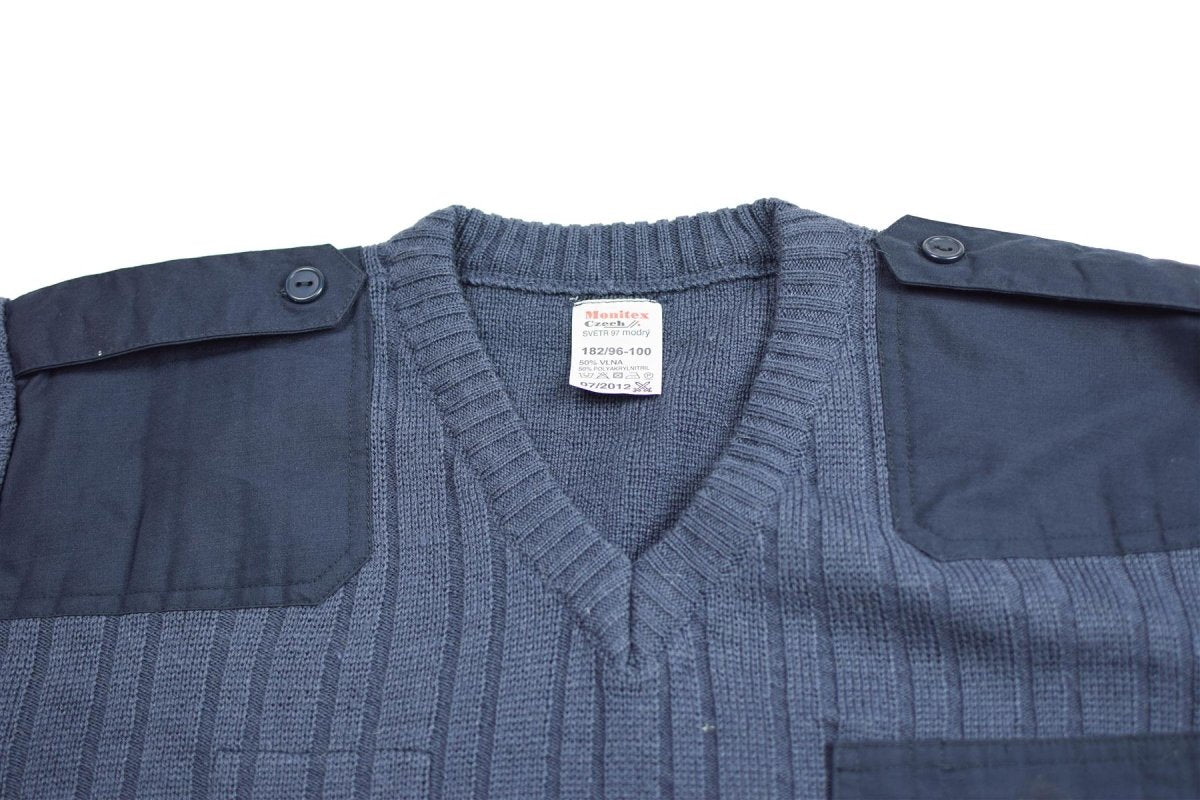 Jumper de suéter de ejército checo original M97 LOAN AZUD