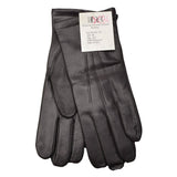 Guantes de cuero de color marrón frío y cálido del ejército checo original