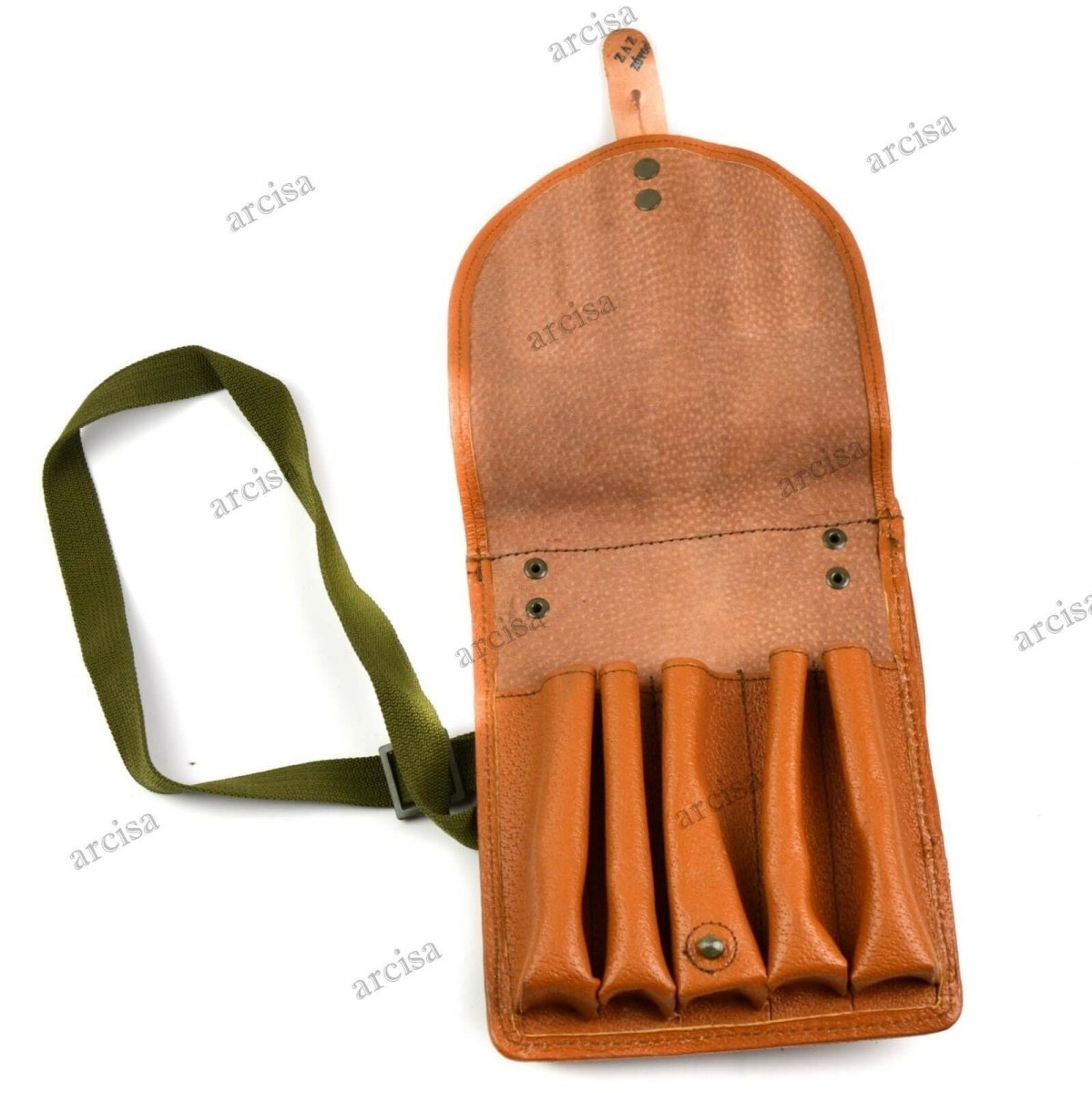 Original Check Flare Gun Signal Pistol Case Bag Magazine Mag Pouch Vz 1960 NUEVO