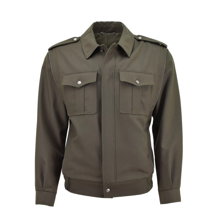 Original checa blusa militar chaqueta tropas de campo casual ejército chaqueta verde oliva NUEVO - GoMilitar