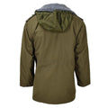 Chaqueta militar checa original Parka M85 W Liner con capucha Long Hem Army Olive