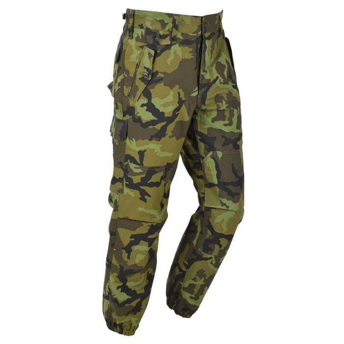 Pantalones de campo militares checos originales M95 RipStop bolsillos grandes Vizor 95 Camo - GoMilitar
