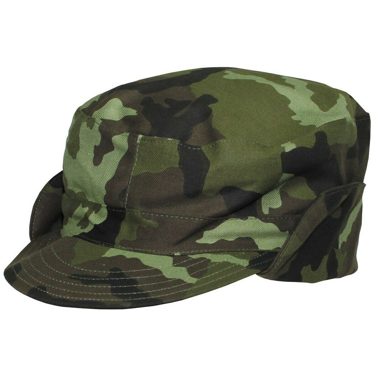 Original checo militar M95 bosque de bosque Camuflage Combate Capulter Cubierta NUEVA NUEVO