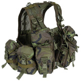 Chaleco táctico militar checo original sistema de carga de combate M95 Camo