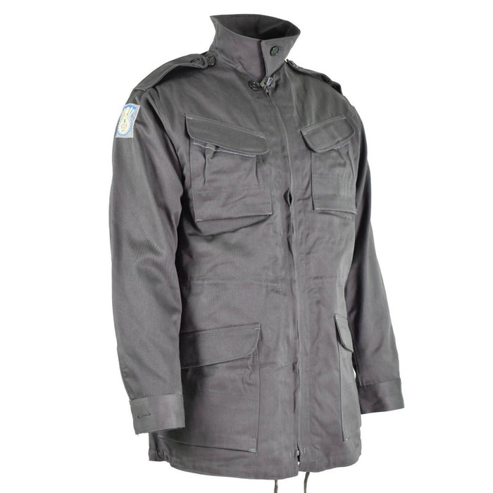 Chaqueta de combate original del ejército danés M71 Dinamarca militar excedente de campo gris - GoMilitar