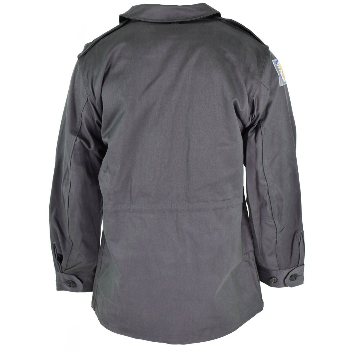 Chaqueta de combate del ejército danés original M71 Dinamarca Militar Grey Field Excedente