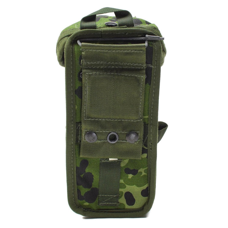 Original Danish army LMG M96 camo magazine pouch quick - release strap case NEW - GoMilitar