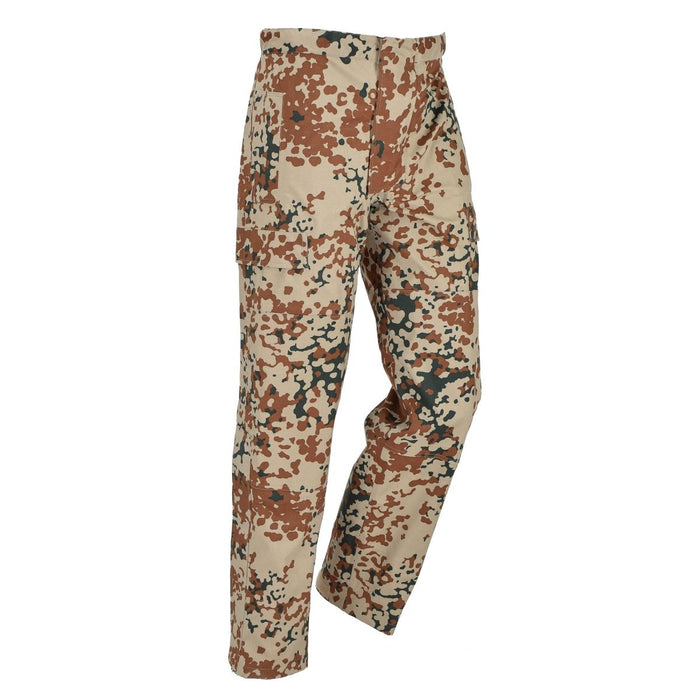Pantalones de lluvia impermeables de camuflaje del desierto M84 del ejército danés originales NUEVOS - GoMilitar
