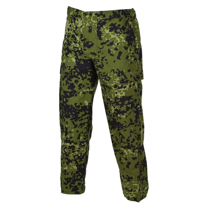 Pantalones de lluvia originales del ejército danés camuflaje M84 pantalón de combate táctico impermeable NUEVO - GoMilitar