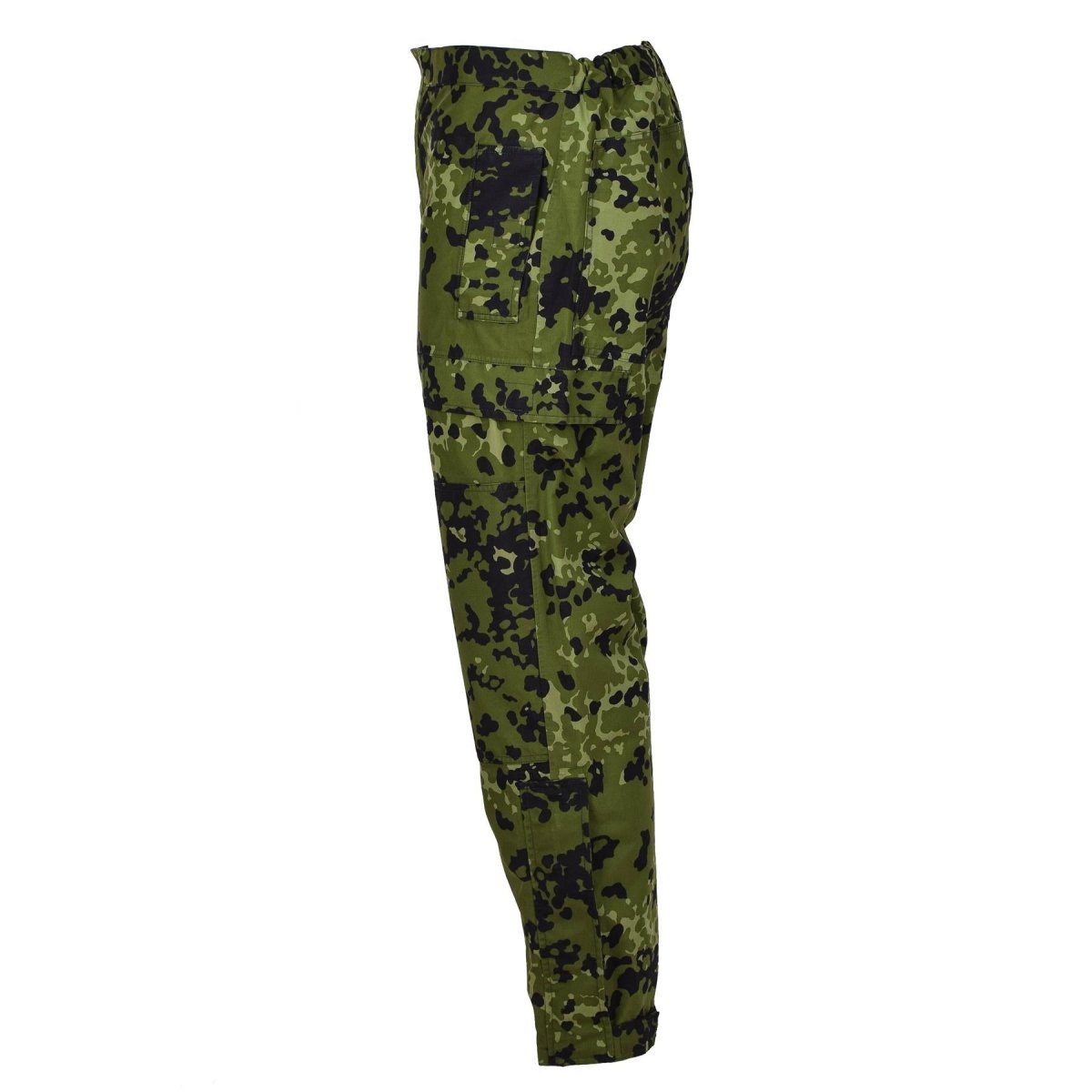 Pantalones de lluvia del ejército danés original CAMO M84 Táctico impermeable Combate Combate NUEVO