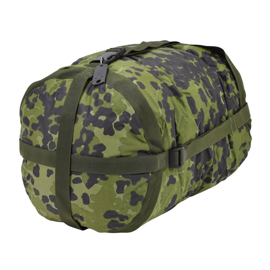 Bolso de compresión militar danés original M84 CAMO PU recubierto de peso ligero nuevo
