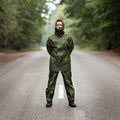 Pantalones de lluvia de camuflaje M84 de camuflaje original Danés