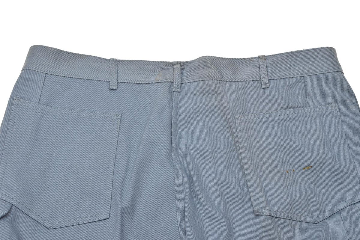 Pantalones militares daneses originales Pantalones informales del ejército del ejército Dinamarca Azules nuevos