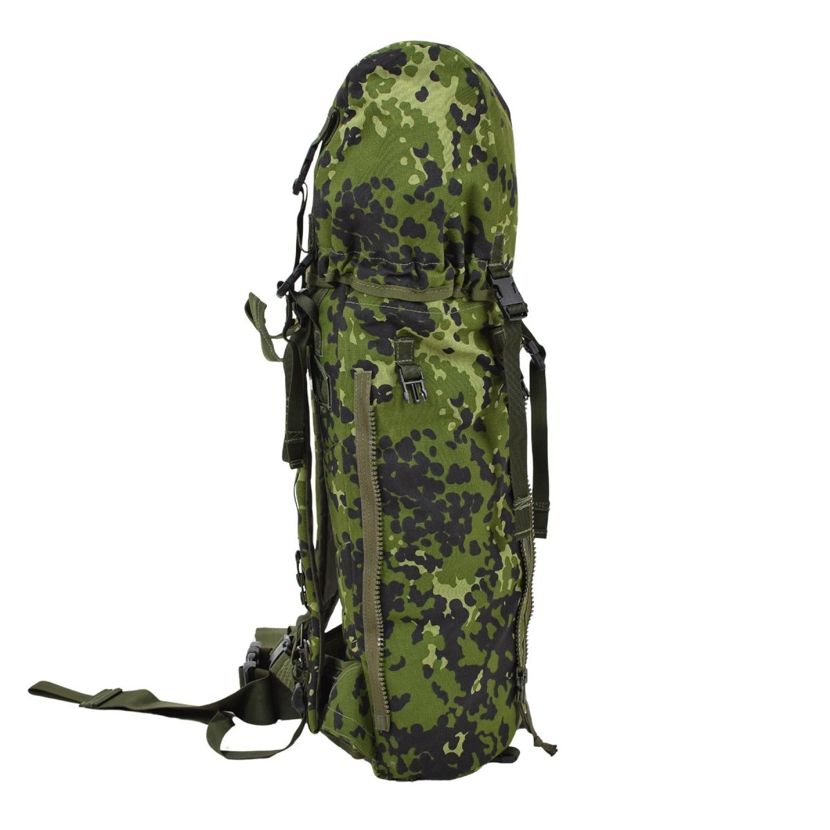 Mochila militar danesa original M96 CAMO 50L Mochila táctica Bolsa de campamento NUEVO