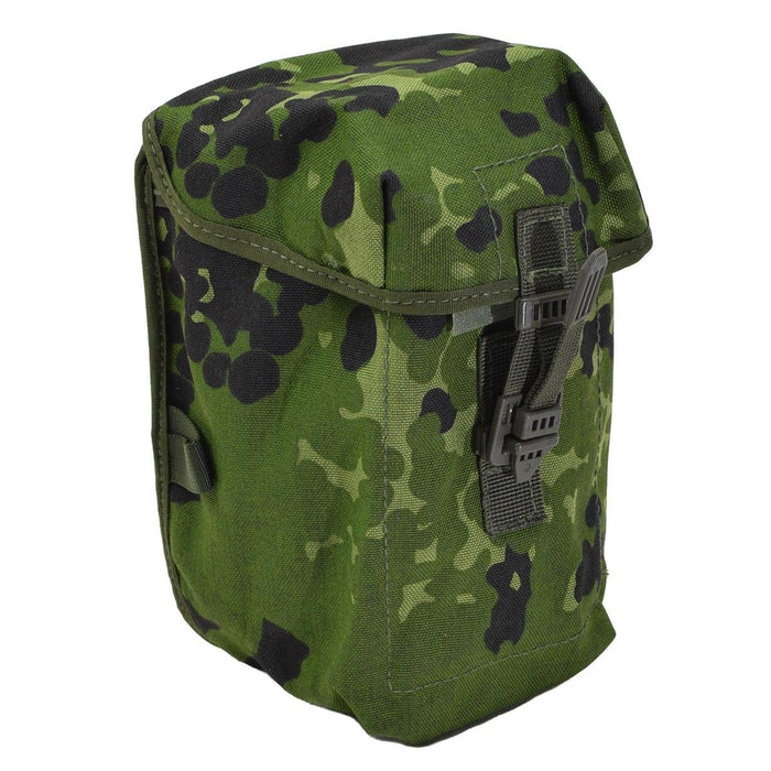 Bolsa universal militar danesa original M96 camuflaje bolsa con sistema Molle NUEVO - GoMilitar