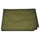 Lona impermeable militar danesa original de poliamida 175x275cm verde