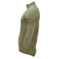 Camiseta interior original del ejército holandés con cuello alto y aislamiento térmico, color verde oliva