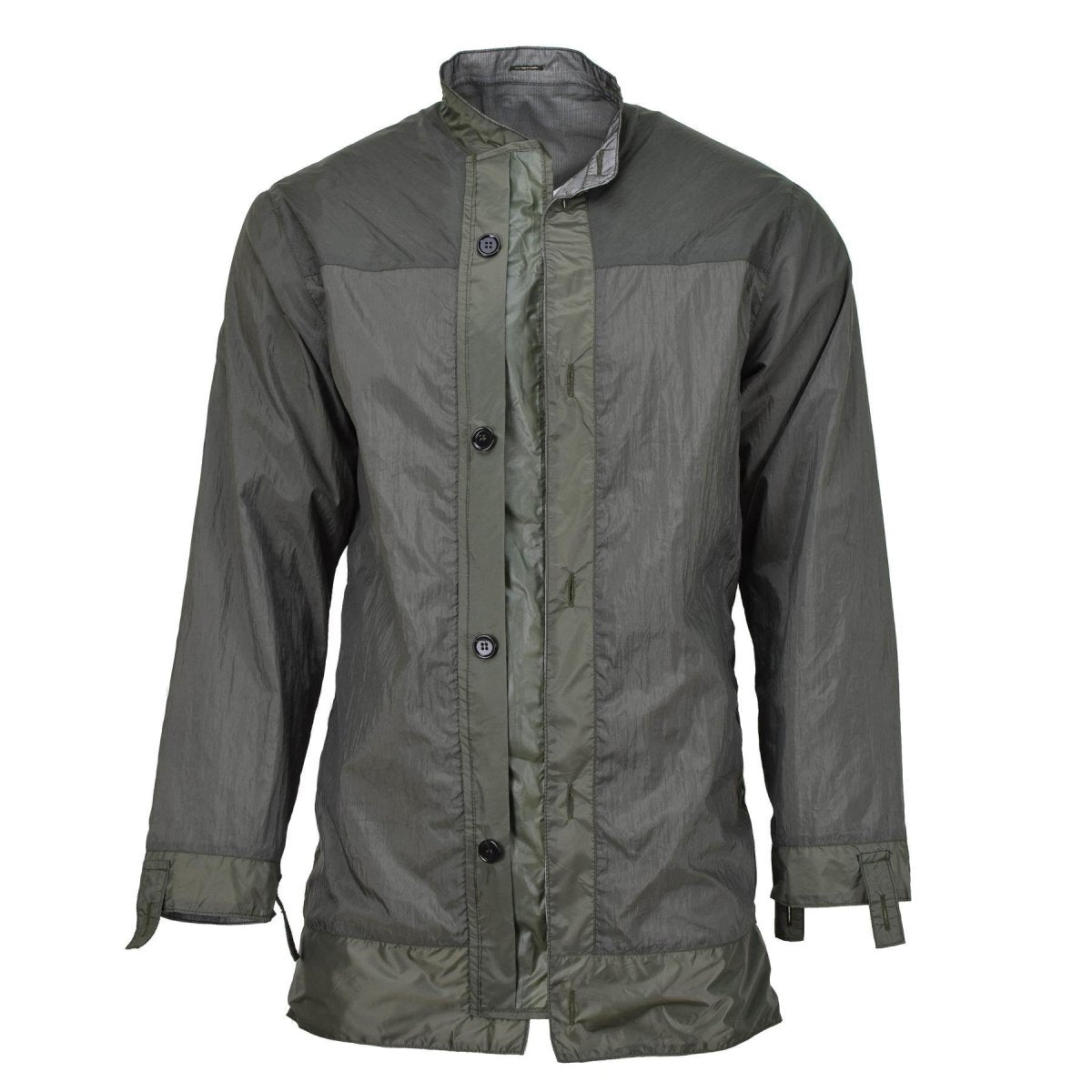 Parka militar impermeable del ejército holandés original M65 con trilaminato de forro