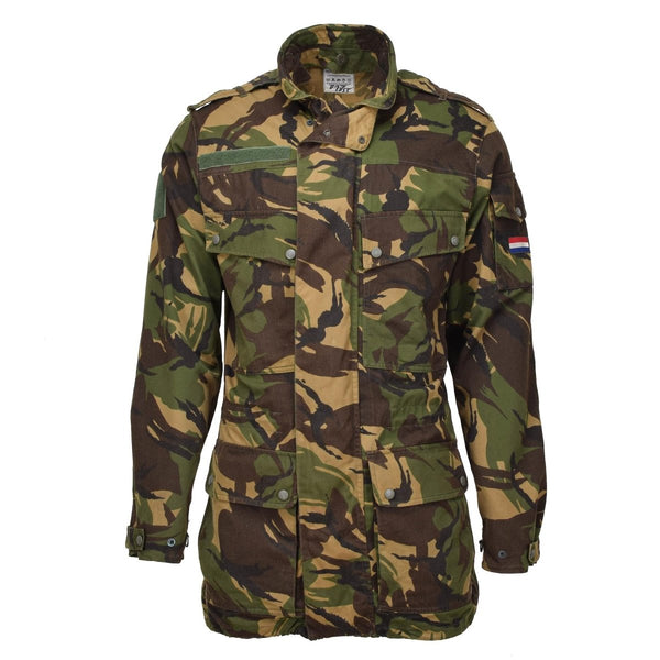 Parka militar impermeable del ejército holandés original M65 con trilaminato de forro