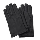 Original Dutch Army Leather Winter Gloves Warm Lined Cold Weather Black - GoMilitar