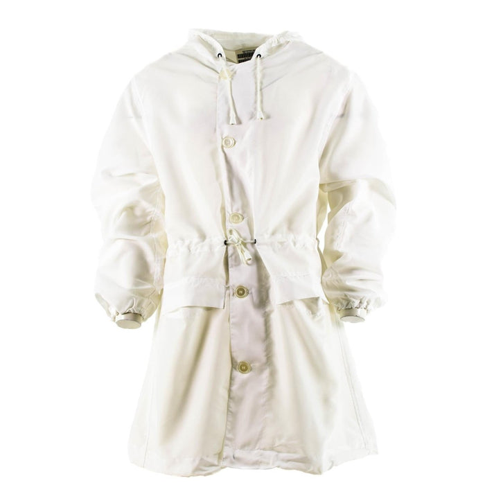 Chaqueta de nieve original del ejército holandés invierno BDU cubierta exterior blanca edición militar NUEVO - GoMilitar