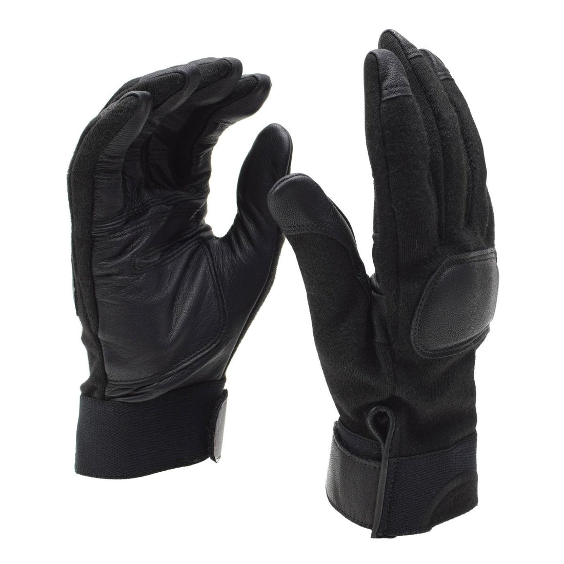 Guantes de combate tácticos del ejército holandés original Palms de cuero Protección de nudillos Nuevo