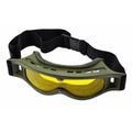 Gafas tácticas originales del ejército holandés 3 lentes Bolsa con correa ajustable Oliva