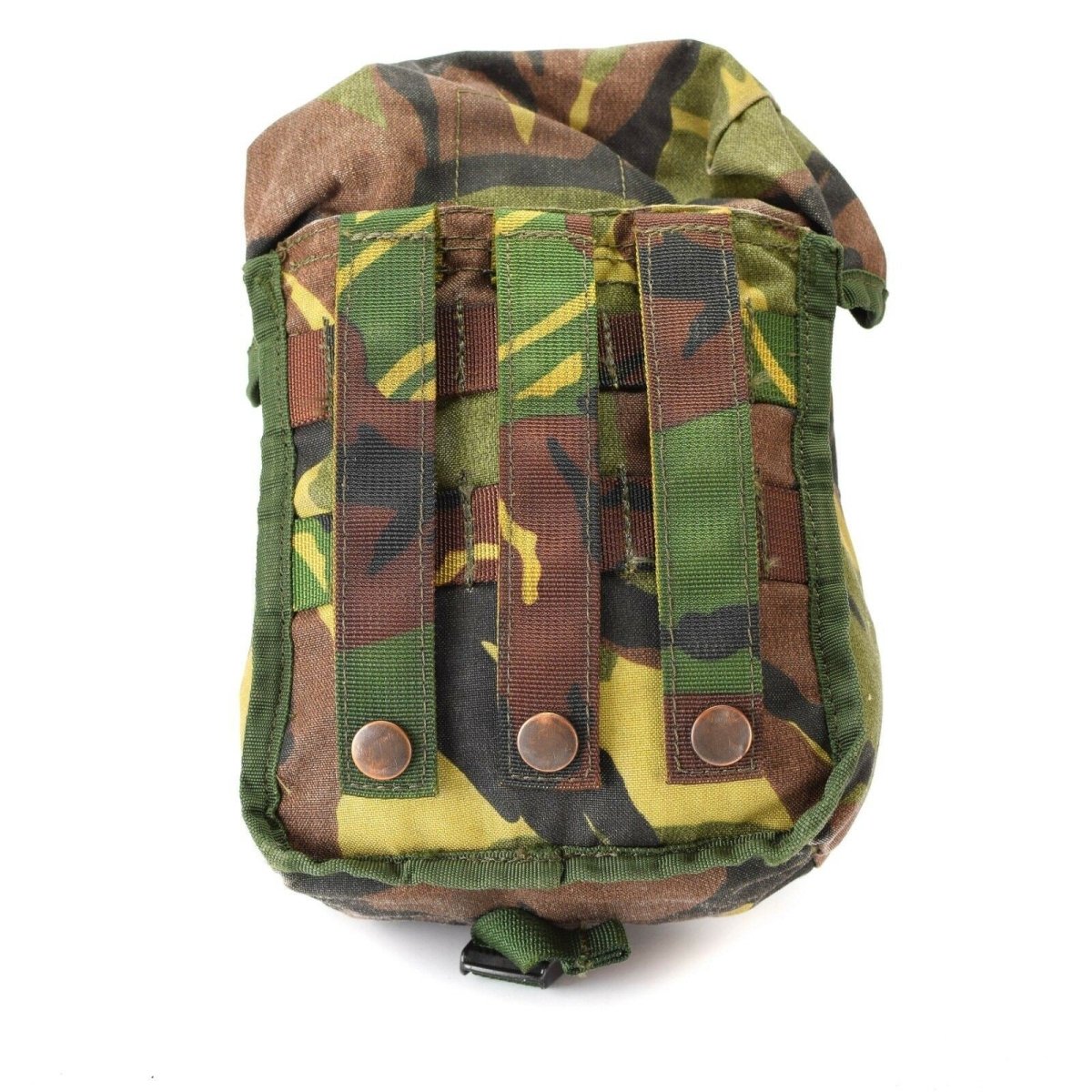 POTO DE UNITIDAD DEL Ejército holandés original Molle Molle de transporte Bolsa Media militar DPM