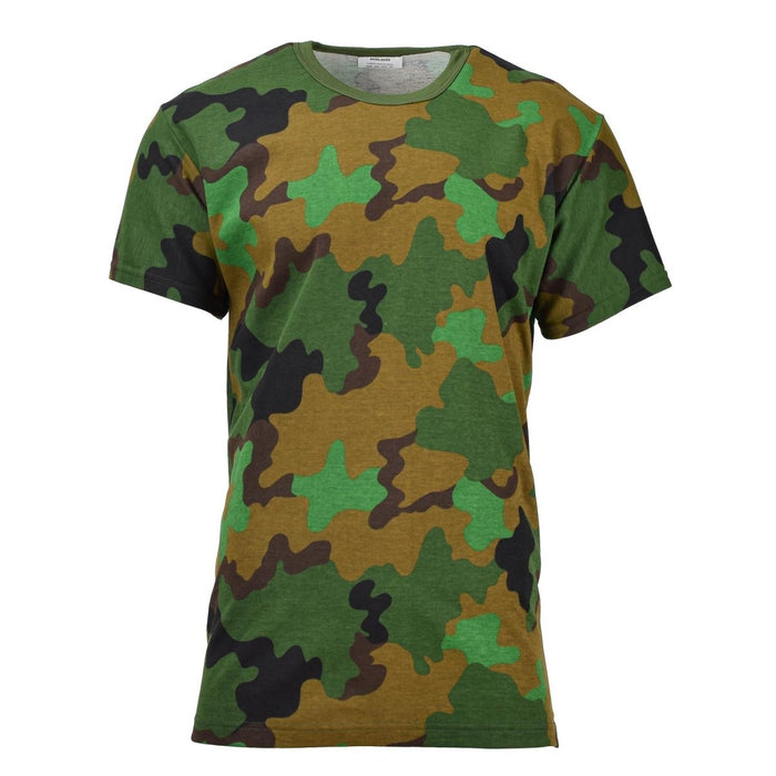 Camiseta original de camuflaje del bosque del ejército holandés camiseta excedente militar Jungle nueva - GoMilitar