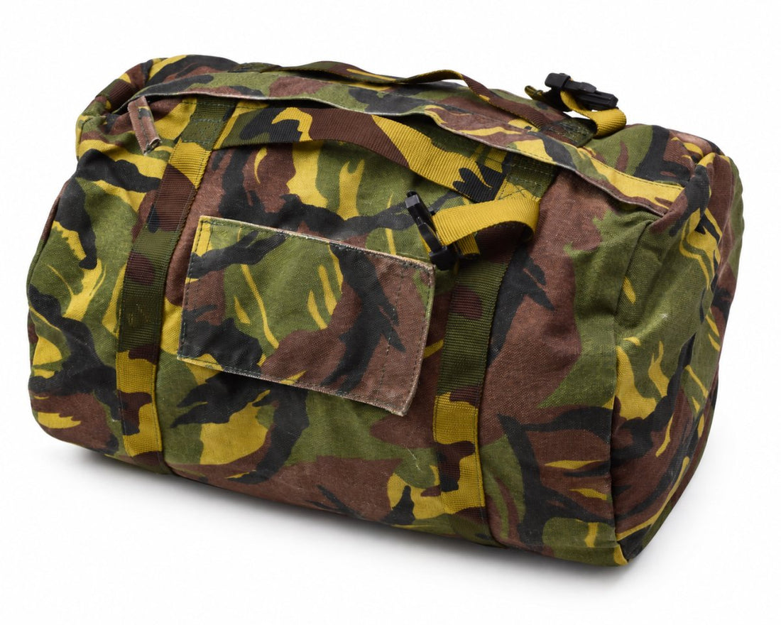 Mochila militar holandesa original de 20 litros Equipo compacto para actividades al aire libre Woodland Camo