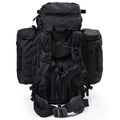 Mochila grande Original Dutch Military 40+20L Mochila para senderismo y acampada Negro