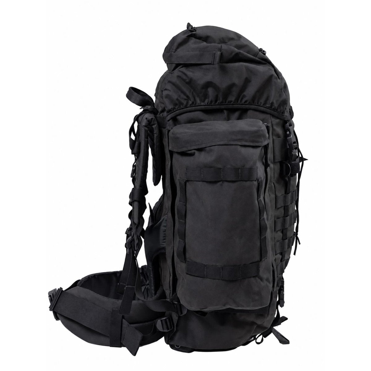 Mochila grande Original Dutch Military 40+20L Mochila para senderismo y acampada Negro