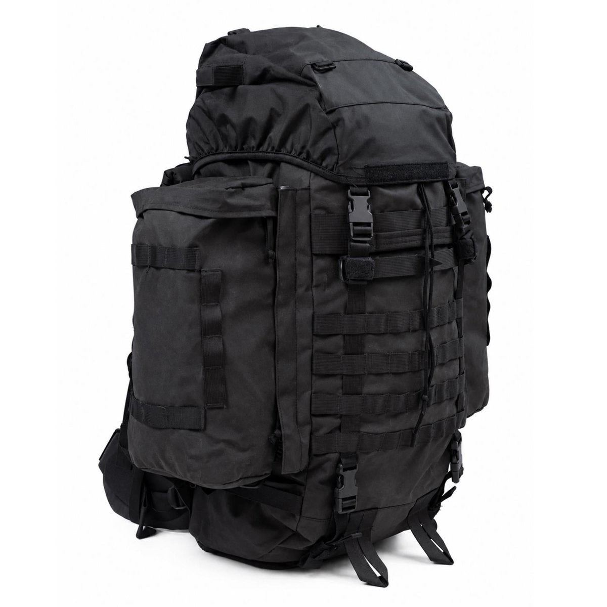 Mochila grande Original Dutch Military 40+20L Mochila para senderismo y acampada Negro